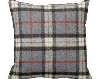 fall pillows, plaid pillow cover,plaid pillow, fall pillow,plaid pillow covers,plaid pillows, flannel throw pillows, grey plaid pillow