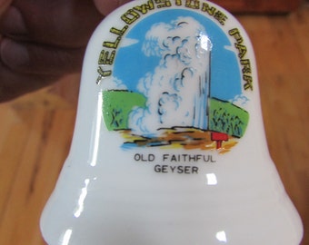 Yellowstone Park Old Faithful Collectable Bell