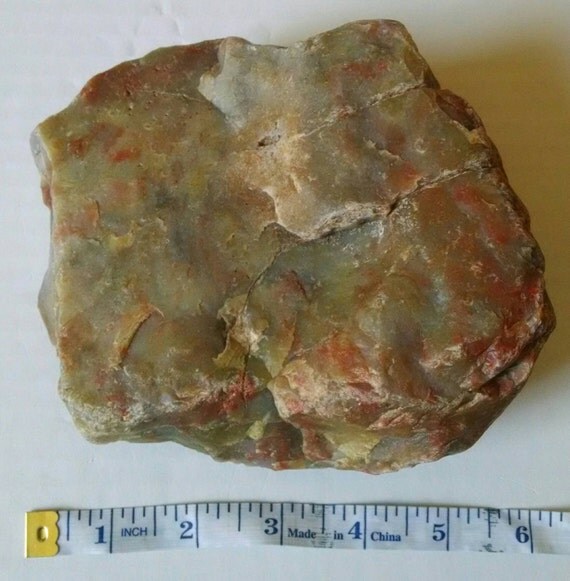 Utah Agate / Jasper Tumbling Rough Rock For Cutting And