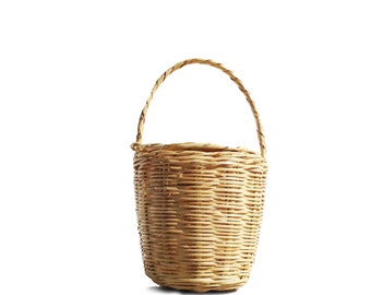BIRKIN BASKET - Jane Birkin Basket - handmade wicker basket - LUNCHBOX