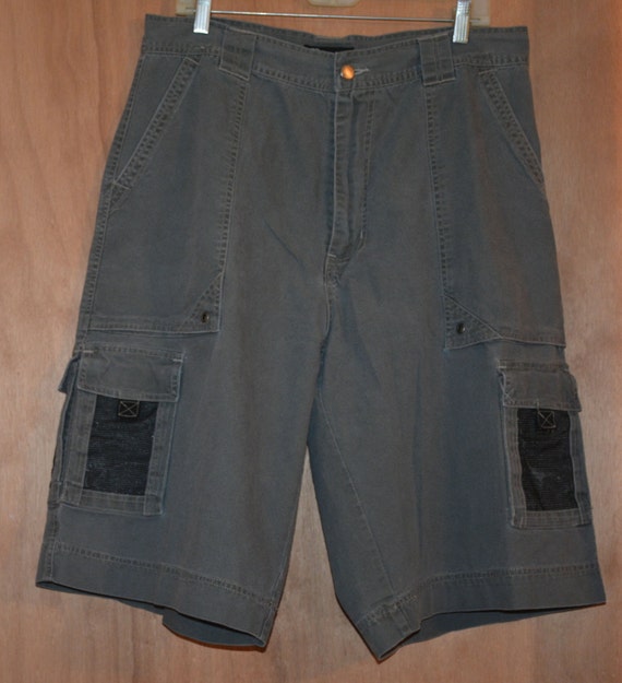 No Boundaries 7 Pocket Cargo Shorts Mens Size 36