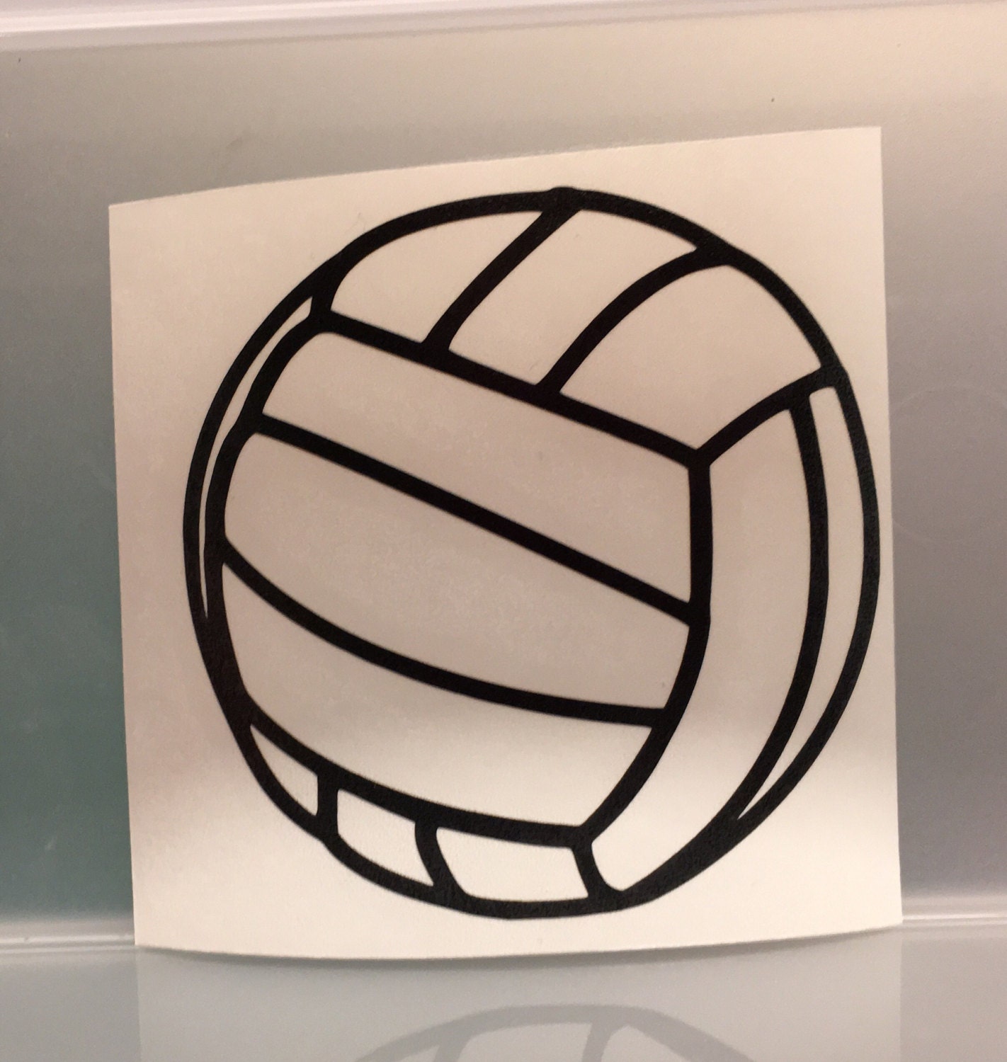 Volleyball Vinyl Decal FREE SHIPPING by CuttinCrazy on Etsy
