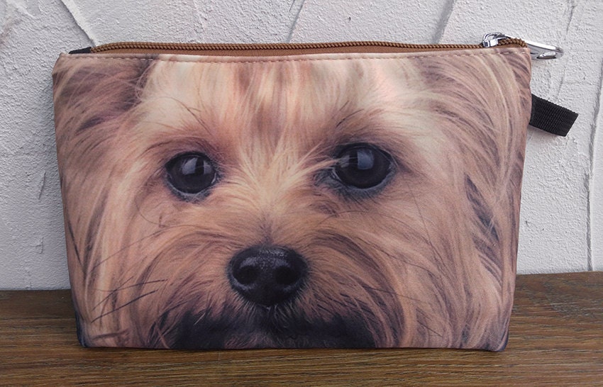 Yorkshire Terrier Yorkie dog purse dog clutch dog lover