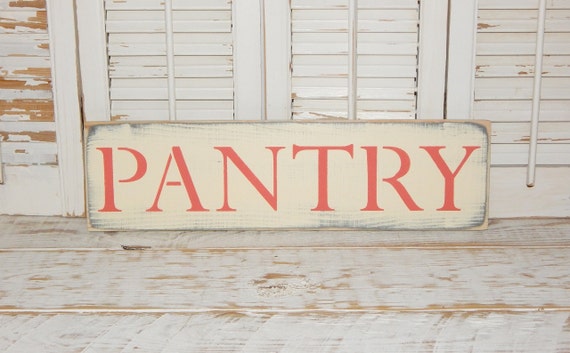 Large Pantry Sign Wall Decor Rustic Country Home Decor Signs