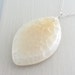 Sales Clearance, Teardrop Fire Agate Gemstone Pendant Sterling Silver Necklace