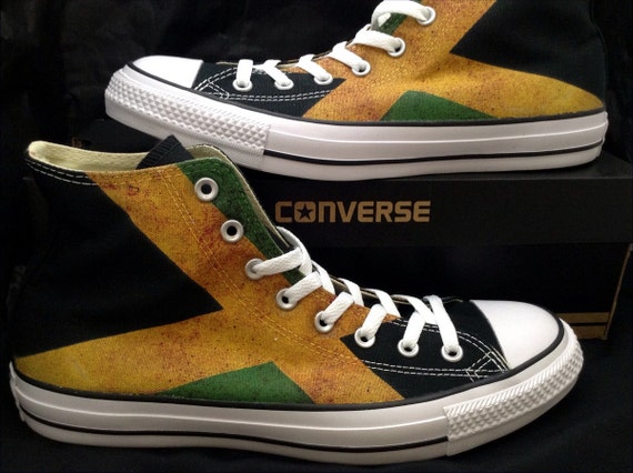 jamaican flag sneakers