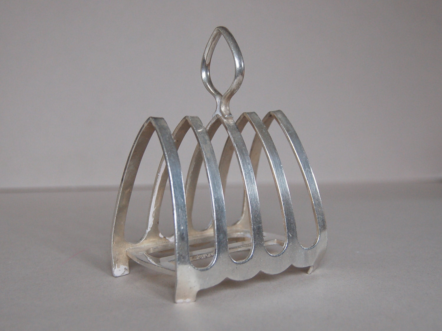 Vintage Art Deco silver plate toast rack Hotel ware toast rack Gladwin