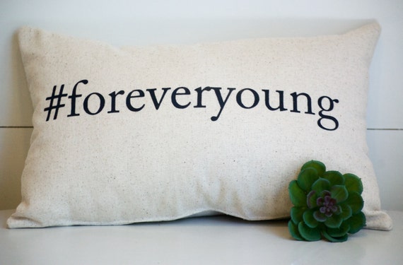  Wedding  hashtag  pillow wedding  gift by TheBurlapCottage on 