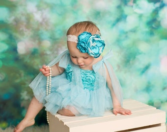 Bluebird Headband (made to match my Bluebird Dress)