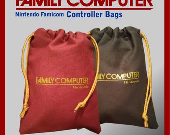 Nintendo Family Computer (Famicom) pull string controller bags