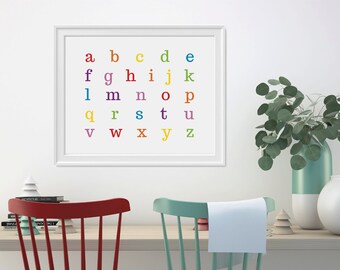 Modern printable wall art by HelloOliveDesigns on Etsy