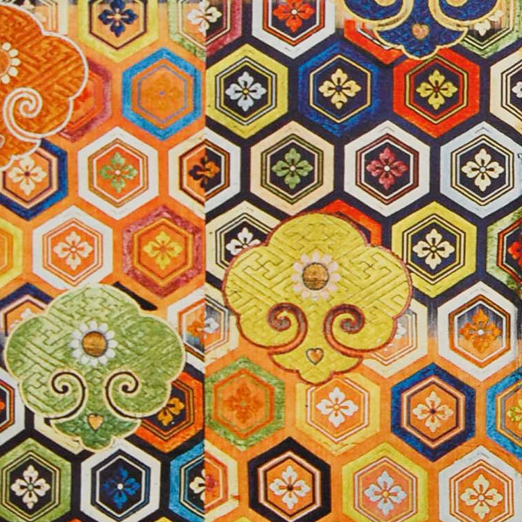 Kimono Japanese Design Decoupage Paper Geometric Pattern