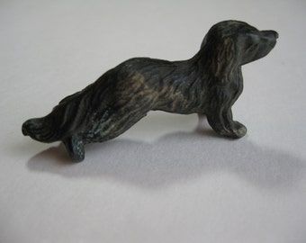 Hollow Pot Metal Dog Figurine