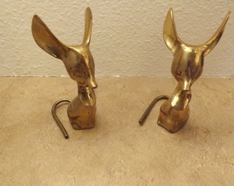 Two Brass Mice Mouse Paper Weights - Selling Separately