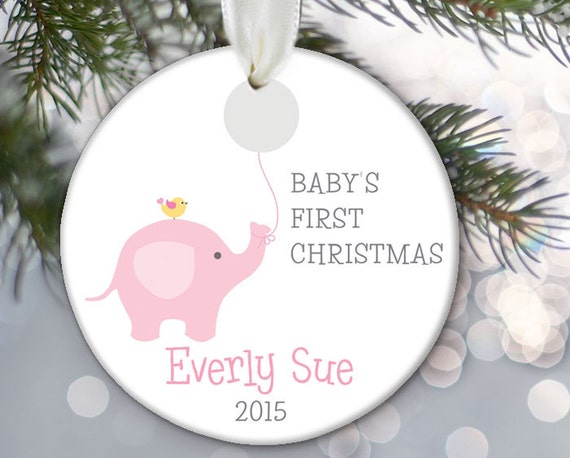 baby s first christmas ornament elephant baby ornament baby s first christmas ornament elephant baby ornament