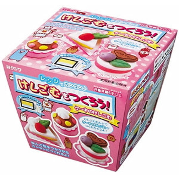 Kutsuwa Scented Eraser Making Kit Cake Kustuwa Japanese eraser