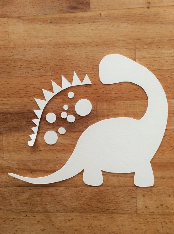 Download Dinosaur Papercut Template SVG Cutting File