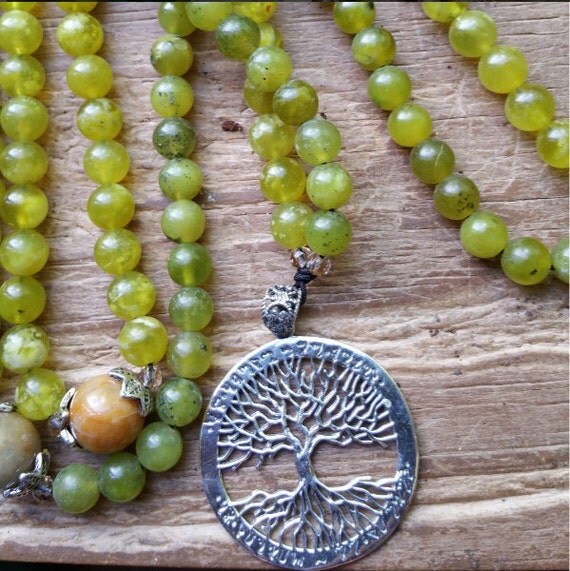 Tree of Life life mala tree mala tree prayer beads by MagickAlive