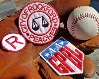 A League of Their Own Patch Set Rockford Peaches
