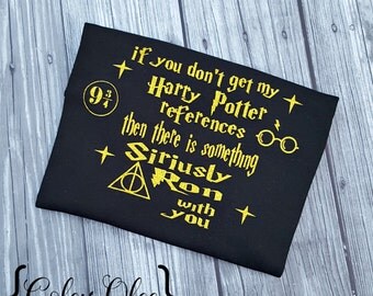 Harry Potter T-shirt, Sirius Black, Ron Weasly, Hermoine Grainger, wizard, hogwarts, fandom, nerd, gryffindor, hufflepuff, harry fan