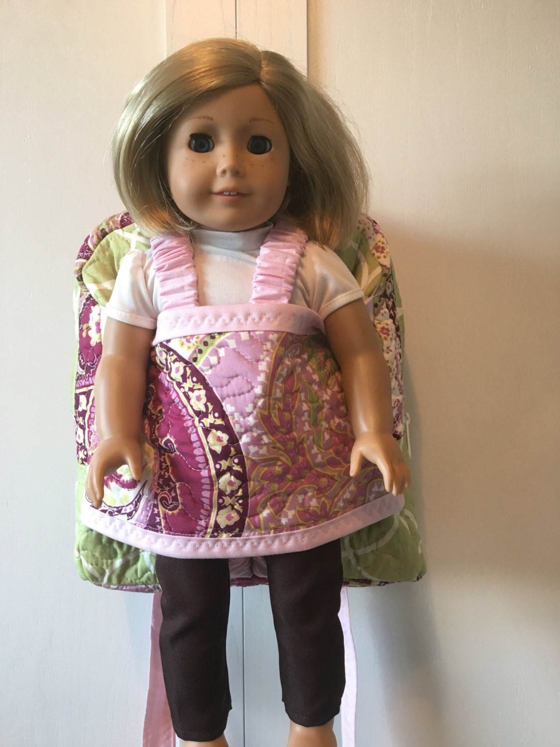 Best friend take along backpack doll carrier American girl