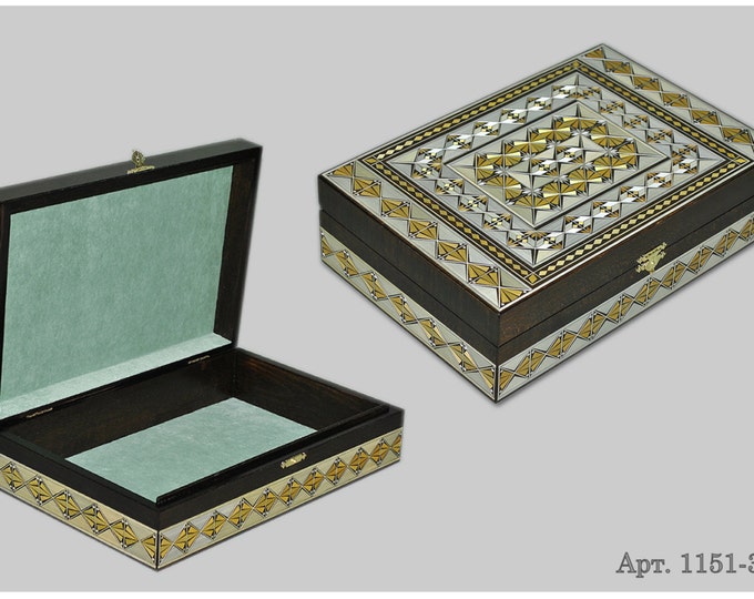 Jewelry box. Casket from Russia. Original gift. #С 1151-35