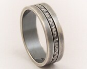 Men's wedding band ring - sterling silver ring,unique ring,thumb ring,man ring