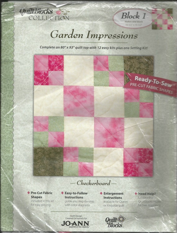Joann Quilt Block Collection GARDEN IMPRESSIONS / by WearsAndWares