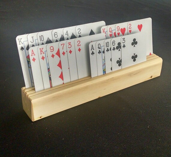 Playing Card Holders set of 4