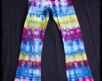 Grateful Dead Tie Dye Yoga Pants-Stealy by GratefullyDyedDamen