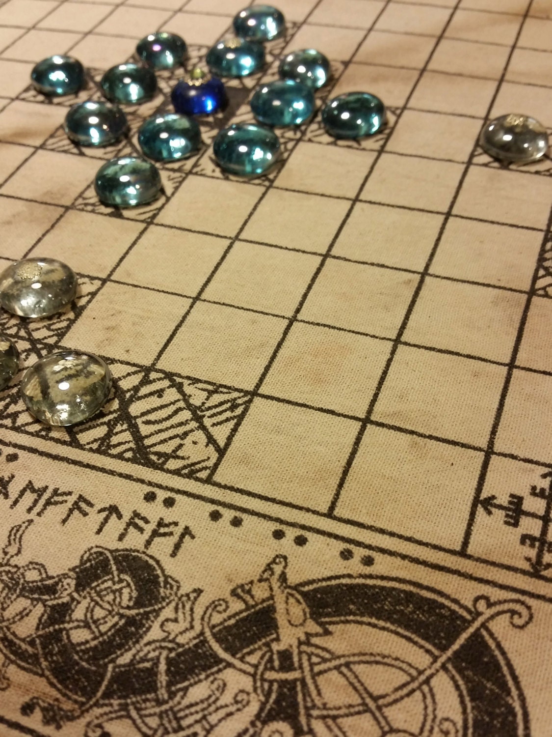 Viking board games Tafl Hnefatafl and Nine Man Morris