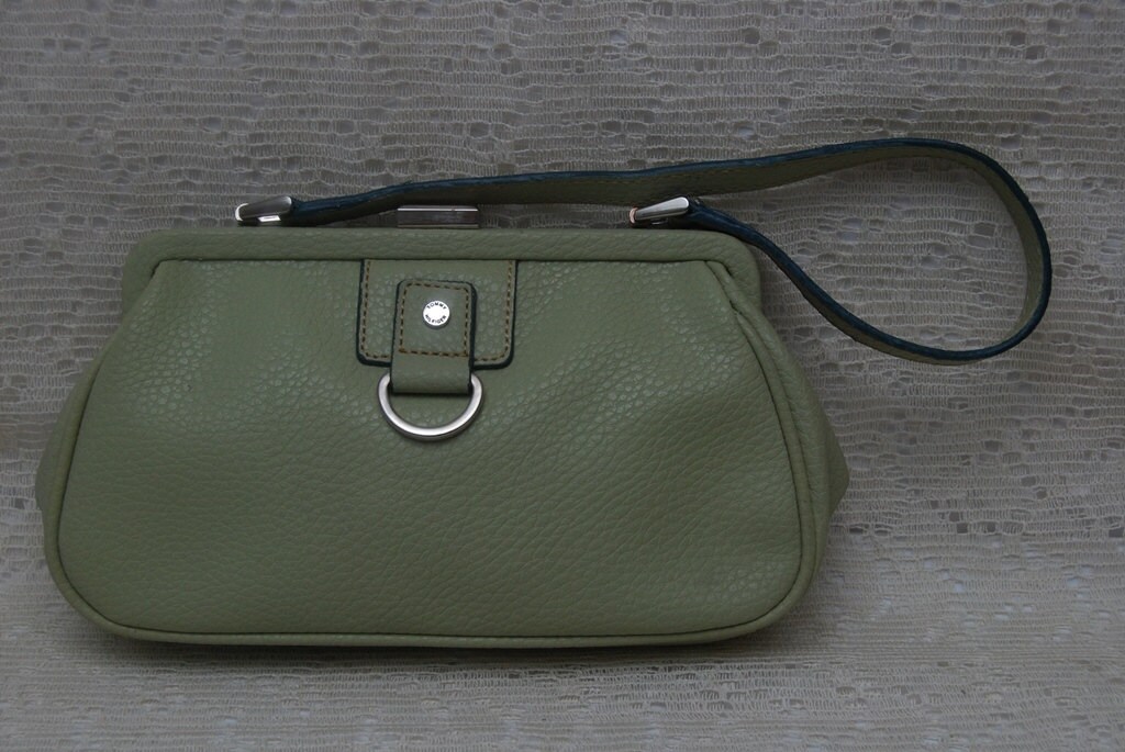 Vintage Tommy Hilfiger Mint Green Purse by GoosenestPrairieRose