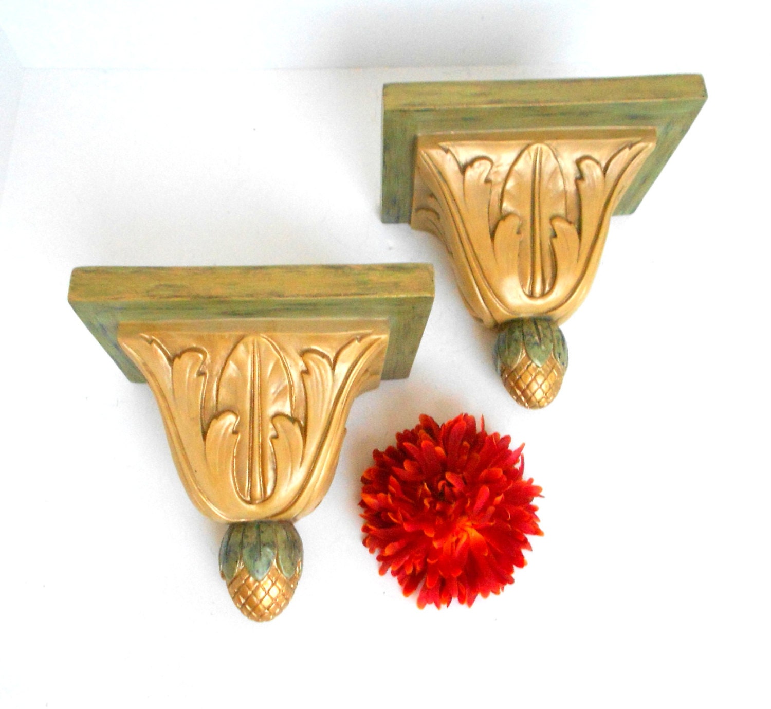 Pair Shelf Sconces Wall Hanging Decorative Sconces Wall