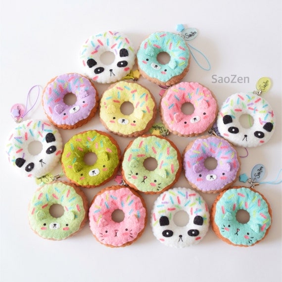 donut cat plushie