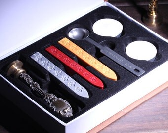 Wax Seal Stamp Set kit - A to Z Alphabet Wax Seal - Wax Stamp - Capital Letter