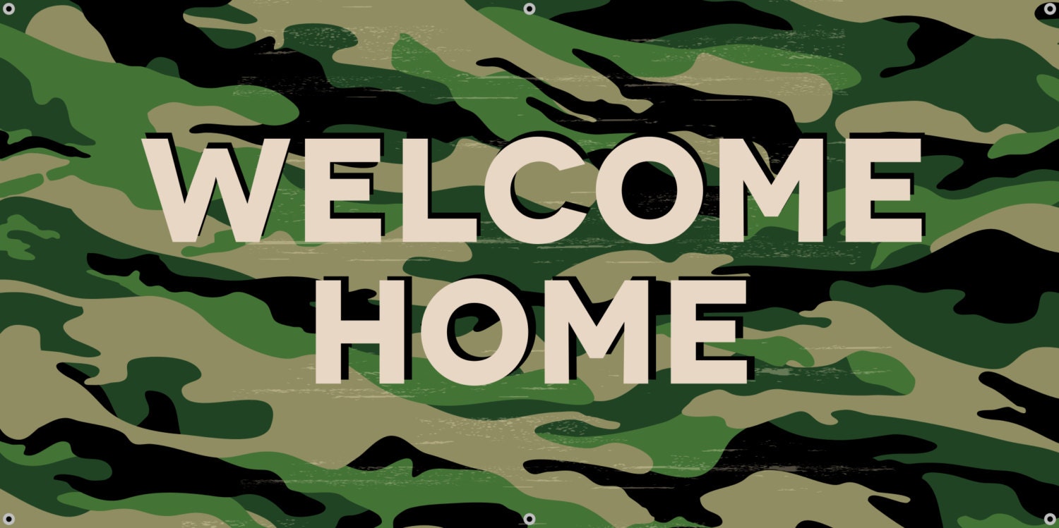 Military Camo Welcome Home Banner   Il Fullxfull.933982024 2p42 