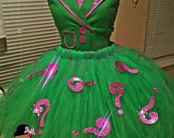 Items similar to Tutu Dress Green, Pink, Blue, Yellow, and Purple. on Etsy