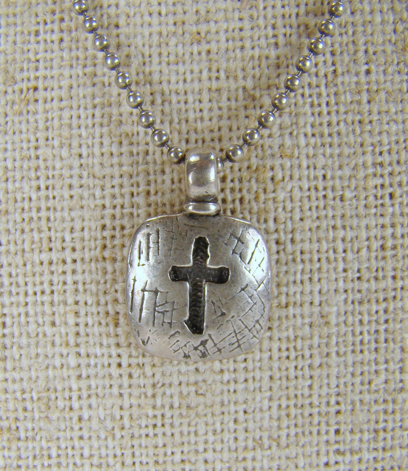 Silpada N1925 925 Sterling Silver Cross Pendant Necklace