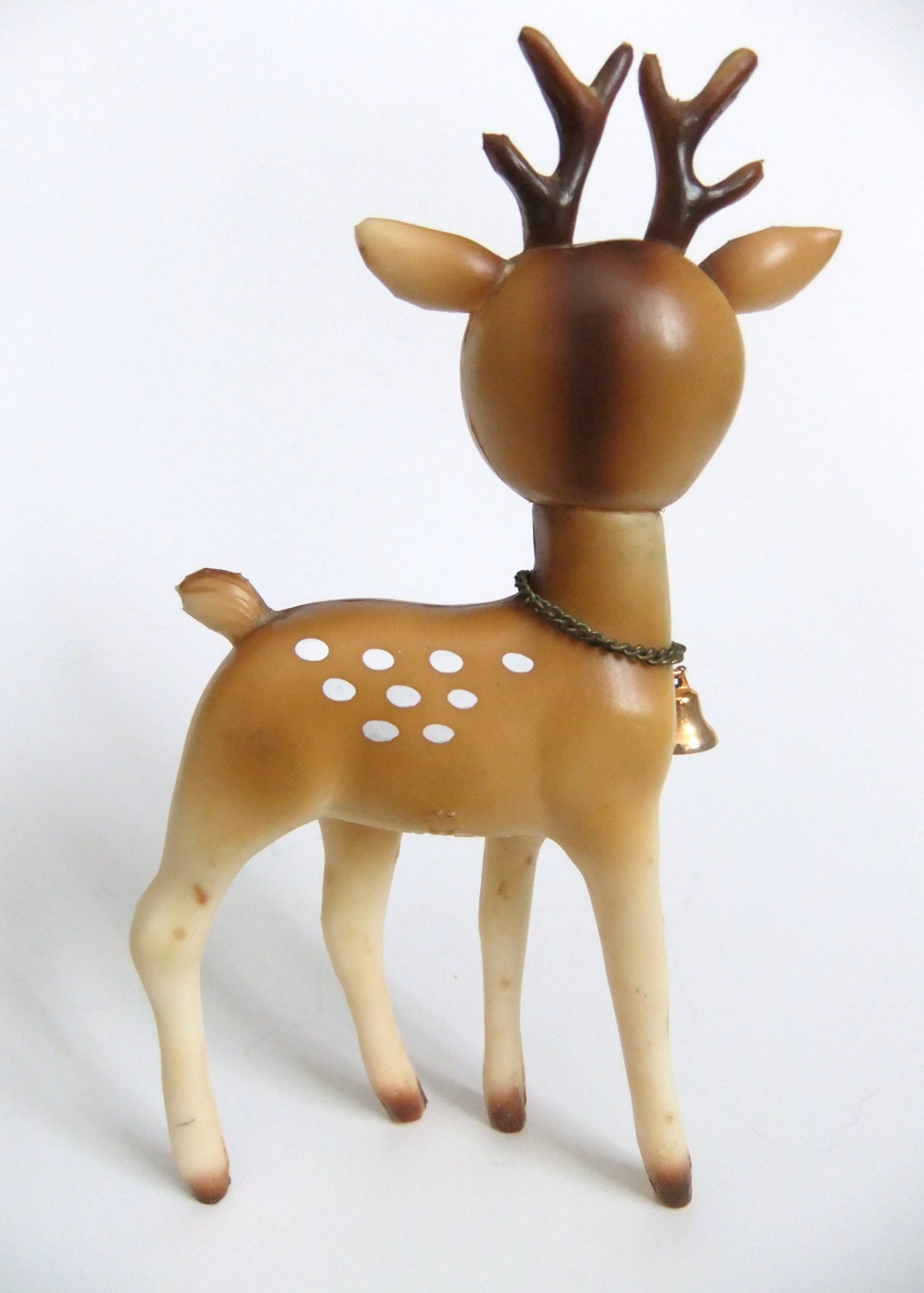 red reindeer figurines