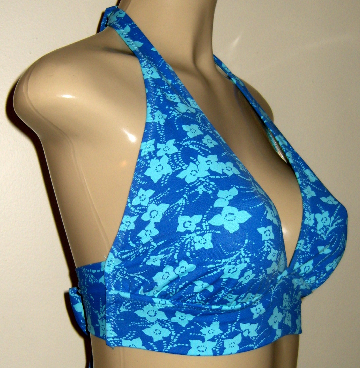 halter tie bikini top