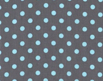 Michael Miller Fabrics - Dumb Dot Gray - CX2490-GRAY-D