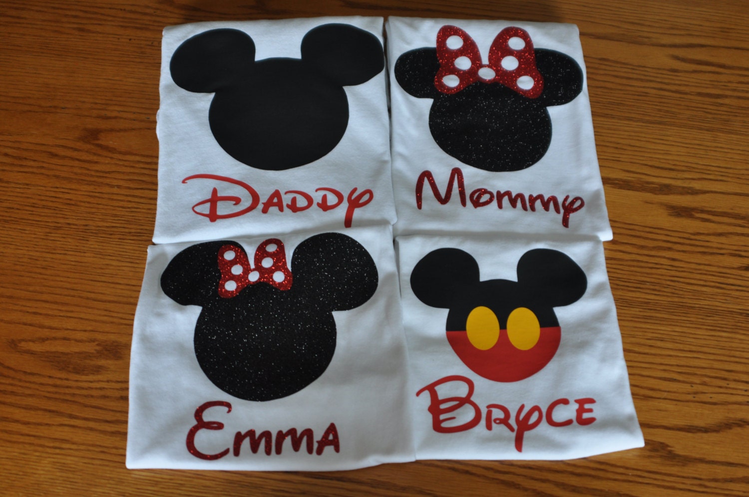 Disney Family Matching Shirts/Mickey Mouse Minnie Mouse