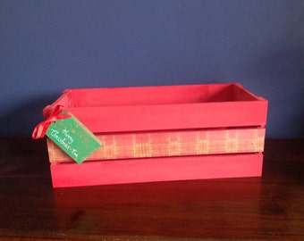 Sale 27% discount Christmas Eve Gift Crate - can be personalised