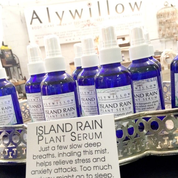 ISLAND RAIN for relief of stress & insomnia Made of plants