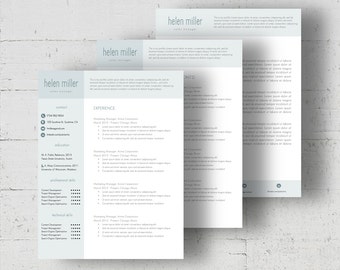 Resume Template / CV Template The Ashley Roberts by PhDPress