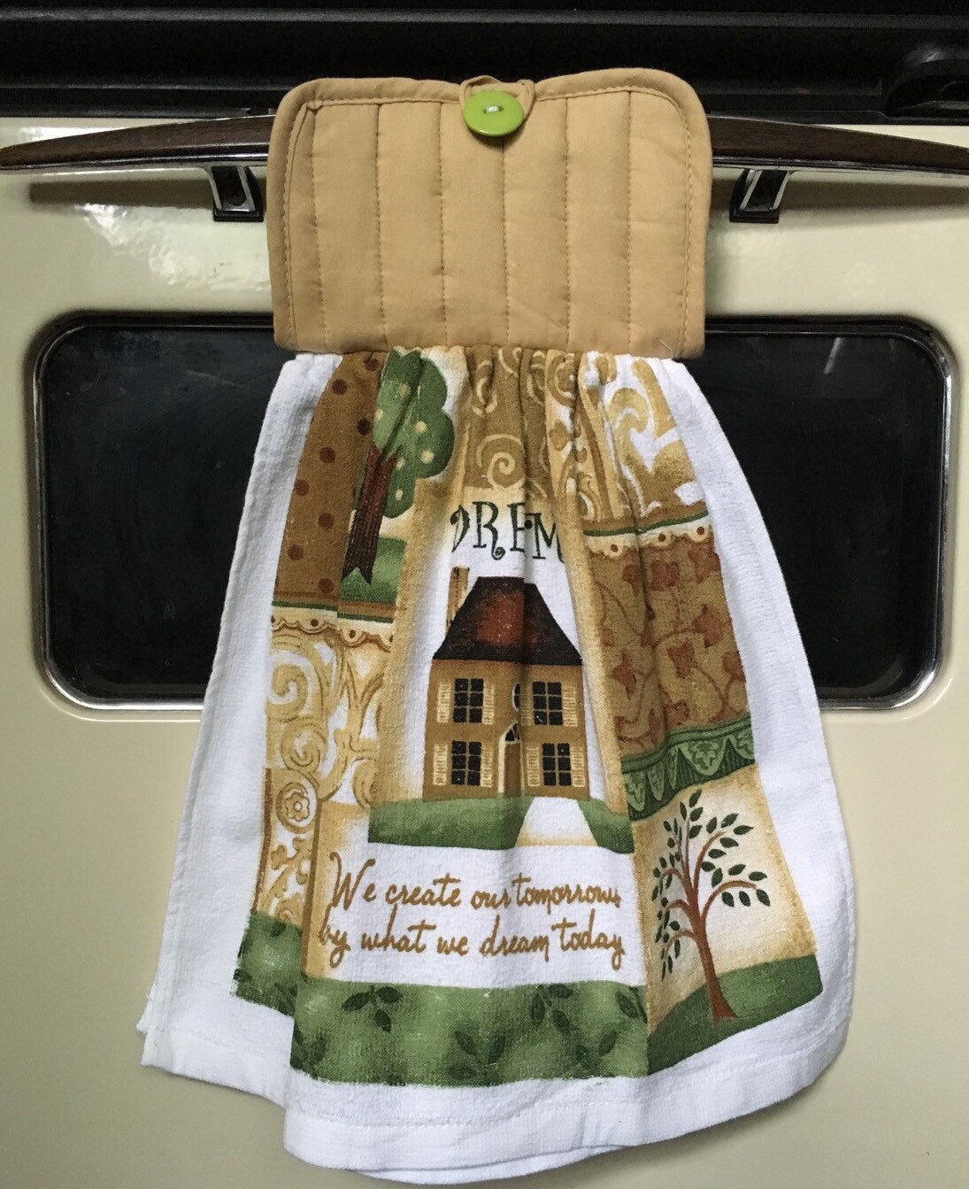 Kitchen towel Inspirational double layered hanging kitchen