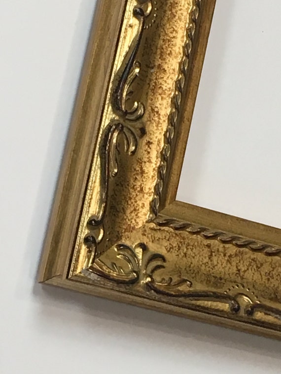 Gold Ornate Picture Frame High End Luxury Frame 3x5 by FrameZap