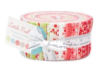 SALE! Moda Little Ruby Jelly Roll by Bonnie and Camille