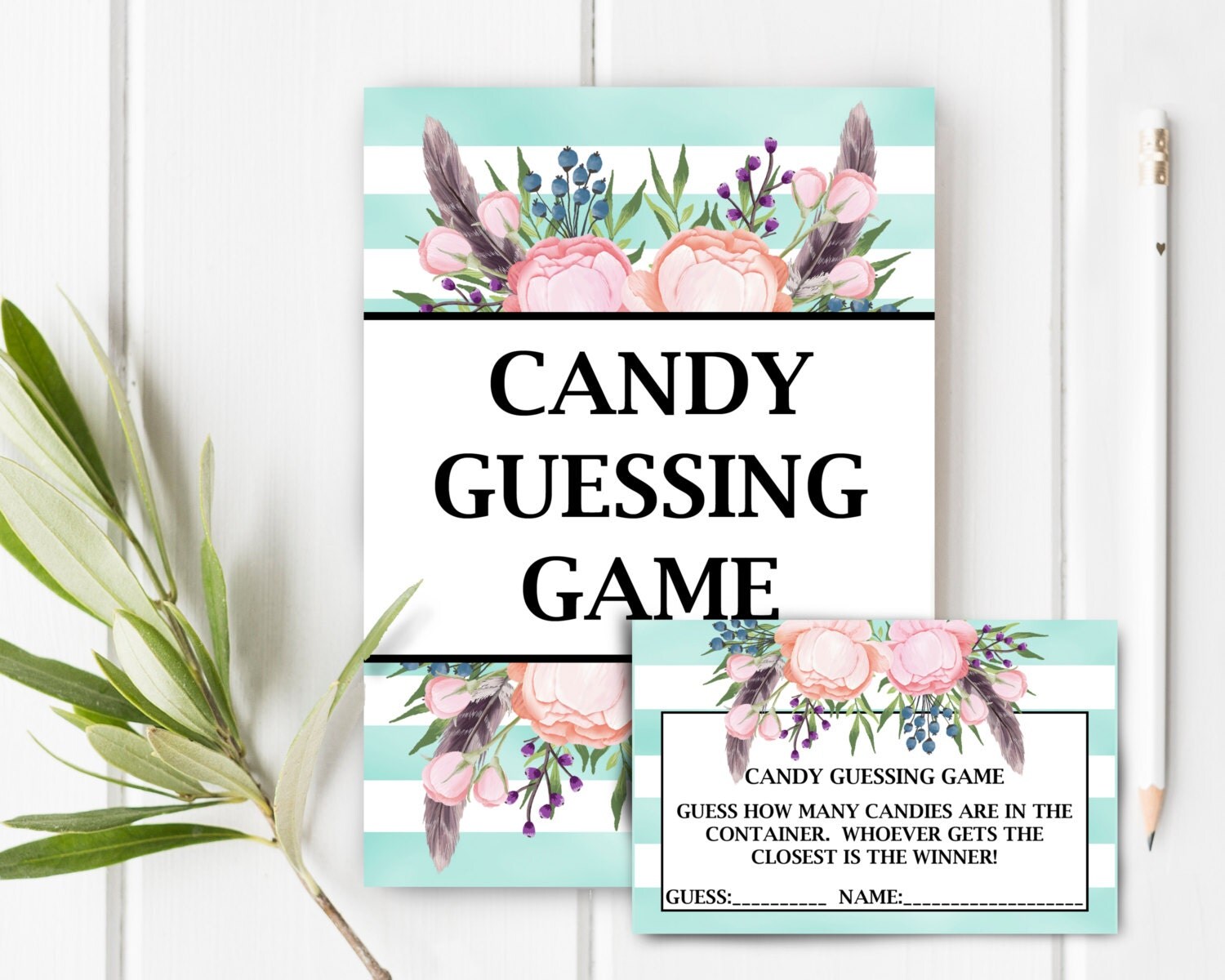 Candy Guessing Game Guess The Number Of Candies Game Baby