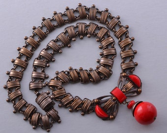 Art Deco Necklace (245t)
